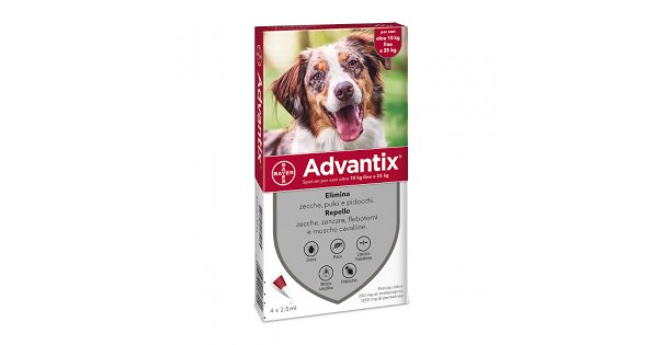 ADVANTIX SPOT ON*6PIP 10-25KG - Speedyfarma.it