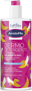 AMIDOMIO DERMO DETERGENTE 0/5 ANNI CON AMIDO DI RISO EXTRA DELICATO E IDRATANTE FIN DALLA NASCITA IPOALLERGENICO 750 ML - Speedyfarma.it