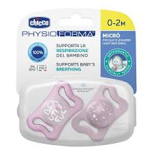 CHICCO SUCCHIETTO MICRO GIRL SILICONE 0-2M 2 PEZZI - Speedyfarma.it