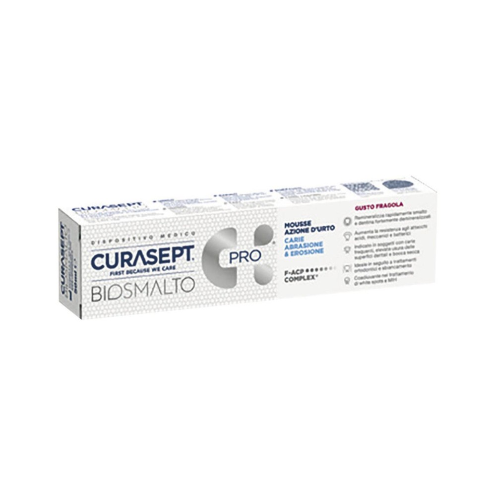CURASEPT BIOSMALTO MOUSSE CARIE FRAGOLA 50 ML - Speedyfarma.it