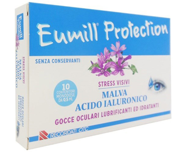 EUMILL PROTECTION GOCCE OCULARI 10 FLACONCINI MONODOSE 0,5 ML - Speedyfarma.it