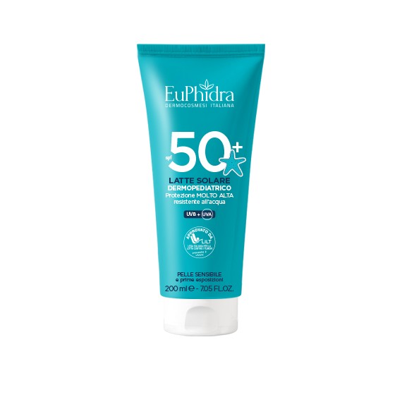 EUPHIDRA KALEIDO LATTE SOLARE BAMBINI SPF50+ 200 ML - Speedyfarma.it