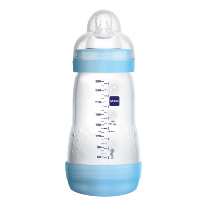 MAM BIBERON EASY START 260 ML 2+ TETTARELLA 2 MASCHIO - Speedyfarma.it