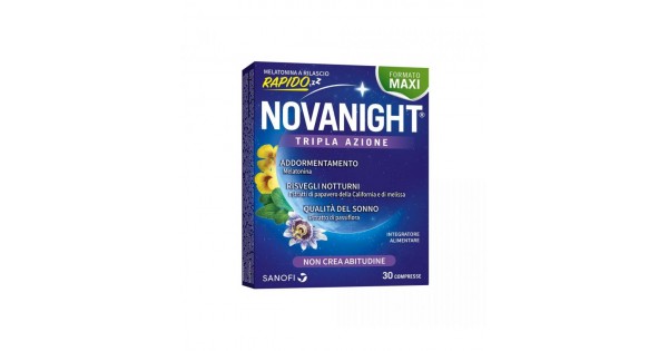 NOVANIGHT 30 COMPRESSE RILASCIO RAPIDO - Speedyfarma.it
