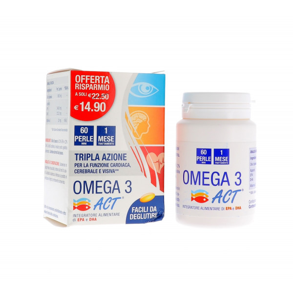 OMEGA 3 ACT 60PRL 540MG - Speedyfarma.it