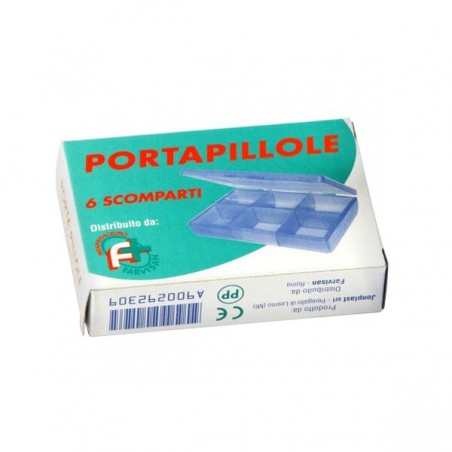 PORTAPILLOLE 6 SCOMPARTI - Speedyfarma.it