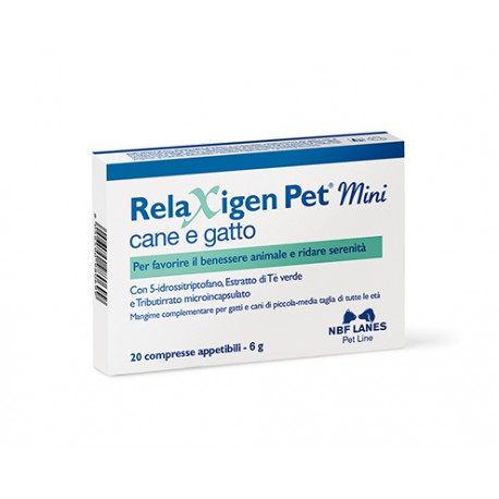RELAXIGEN PET MINI BLISTER 20 COMPRESSE - Speedyfarma.it