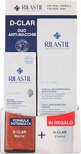 RILASTIL D CLAR COFANETTO 1 RILASTIL D CLAR CREMA DEPIGMENTANTE 40 ML + 1 RILASTIL D CLAR GOCCE DEPIGMENTANTI 30 ML - Speedyfarma.it