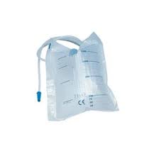 SACCA RACCOLTA URINA DA LETTO 2 L TUBO 130 CM CON SCARICO - Speedyfarma.it