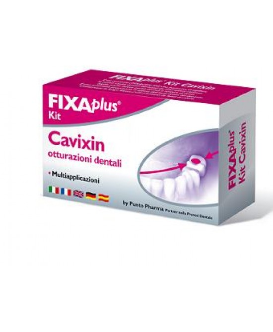KIT PER OTTURAZIONI DENTALI CAVIXIN FIXAPLUS 1 PEZZO - Speedyfarma.it