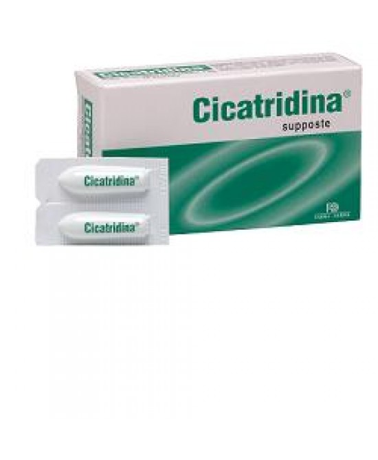 CICATRIDINA SUPPOSTE 10 PEZZI - Speedyfarma.it