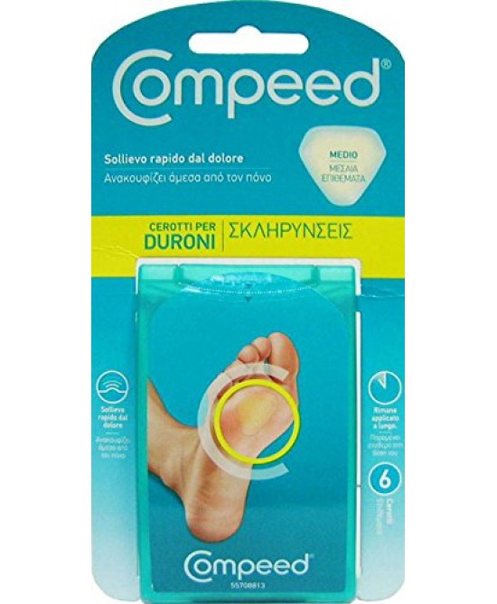 COMPEED DURONI MEDIO 6PZ - Speedyfarma.it