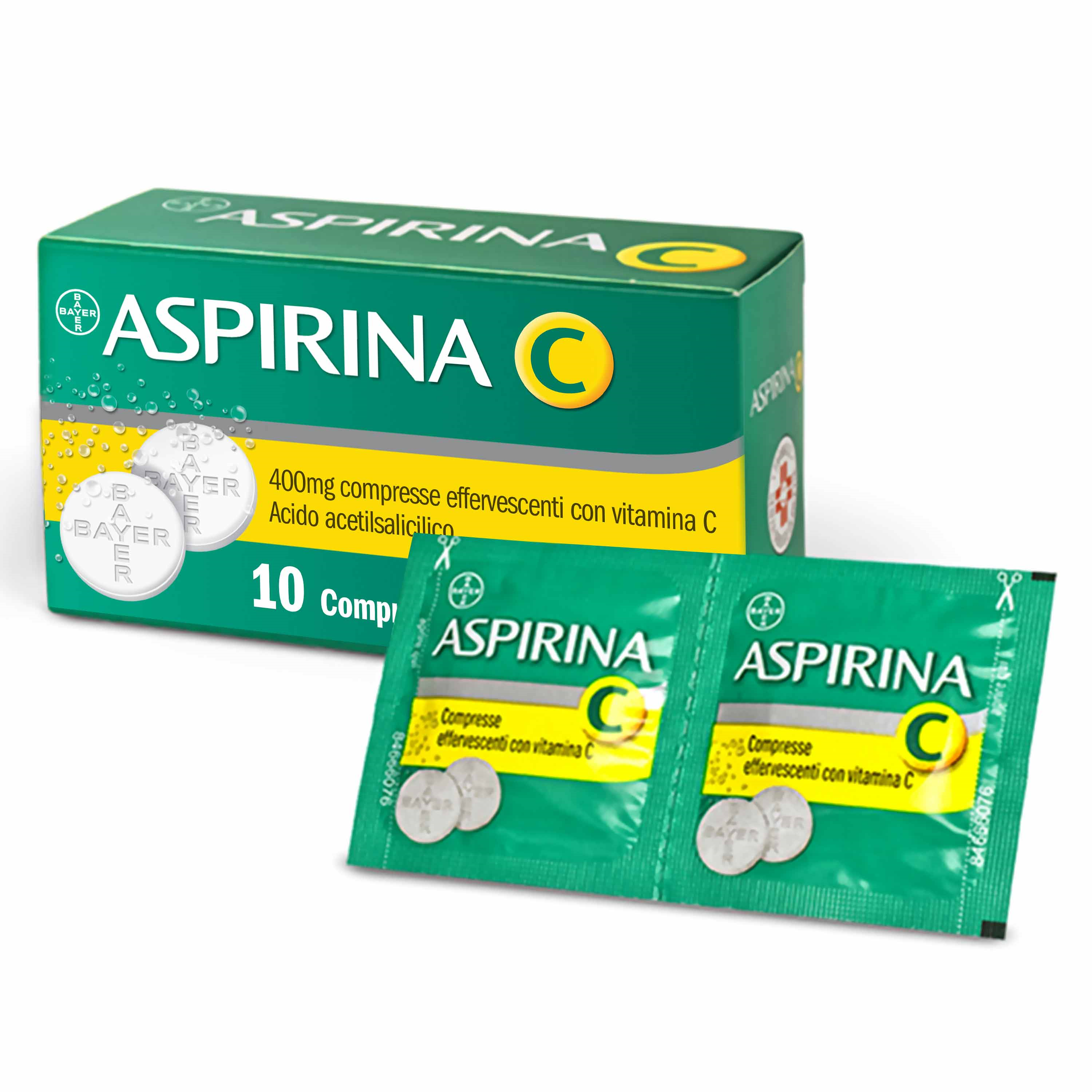 ASPIRINA C*10CPR EFF 400+240MG - Speedyfarma.it