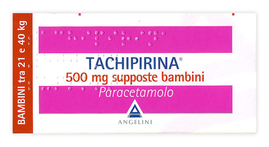 TACHIPIRINA*BB 10SUPP 500MG - Speedyfarma.it