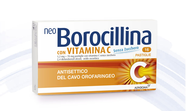 NEOBOROCILLINA C*16PAST S/Z - Speedyfarma.it
