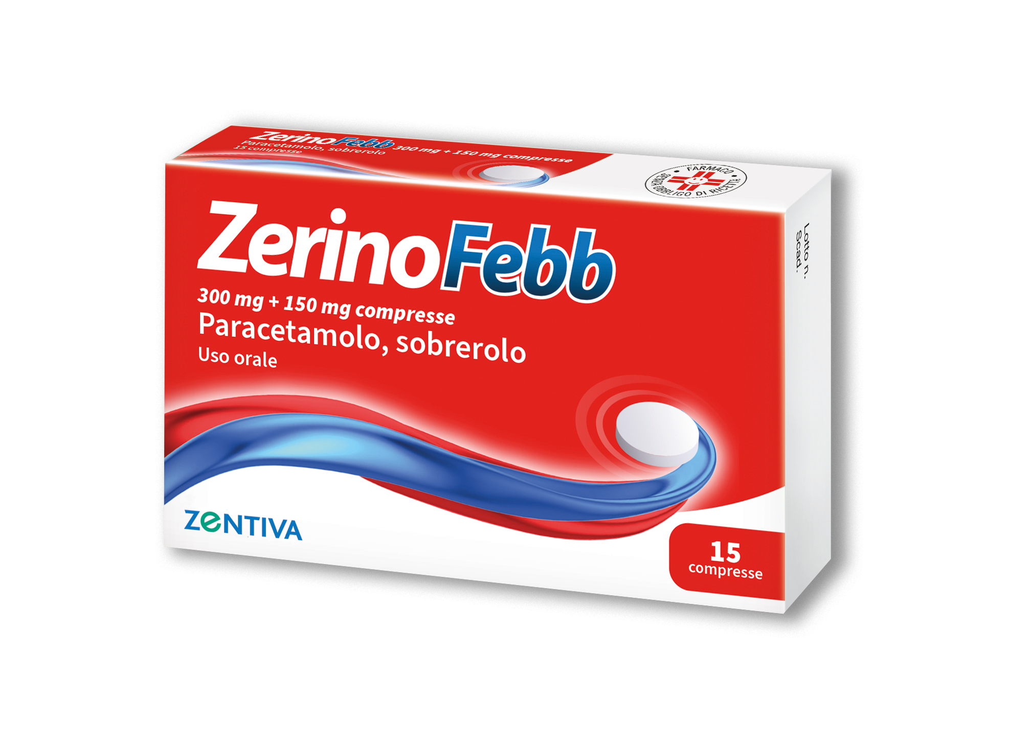 ZERINOFEBB*AD 15CPR 300+150MG - Speedyfarma.it