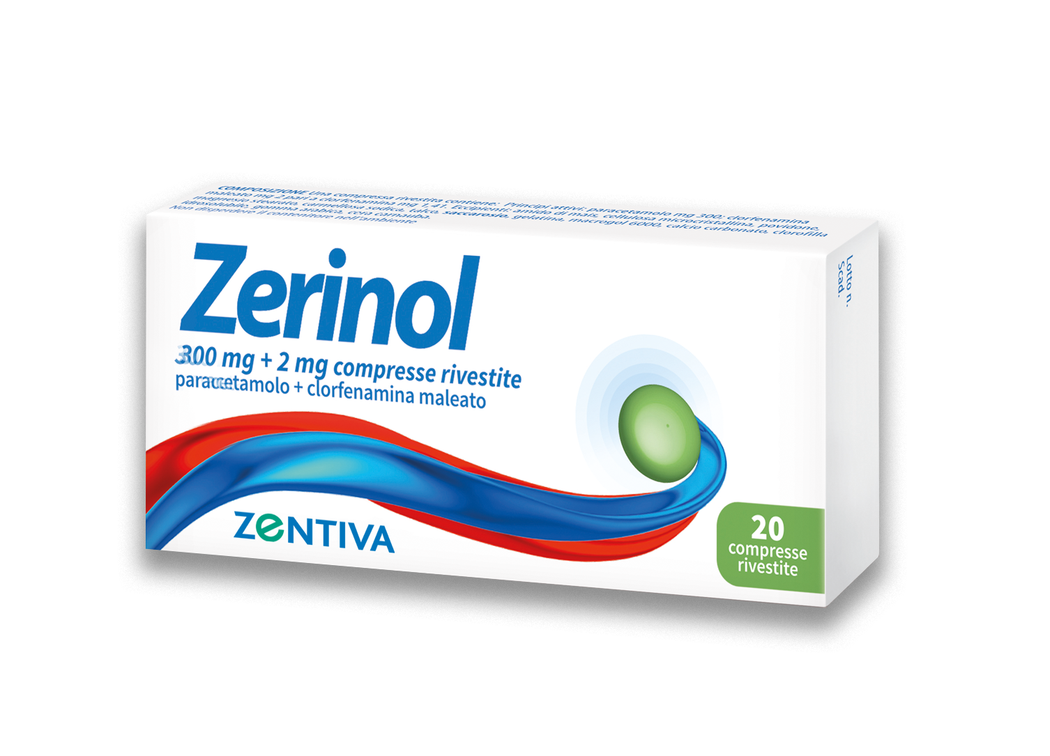 ZERINOL*20CPR RIV 300MG+2MG - Speedyfarma.it