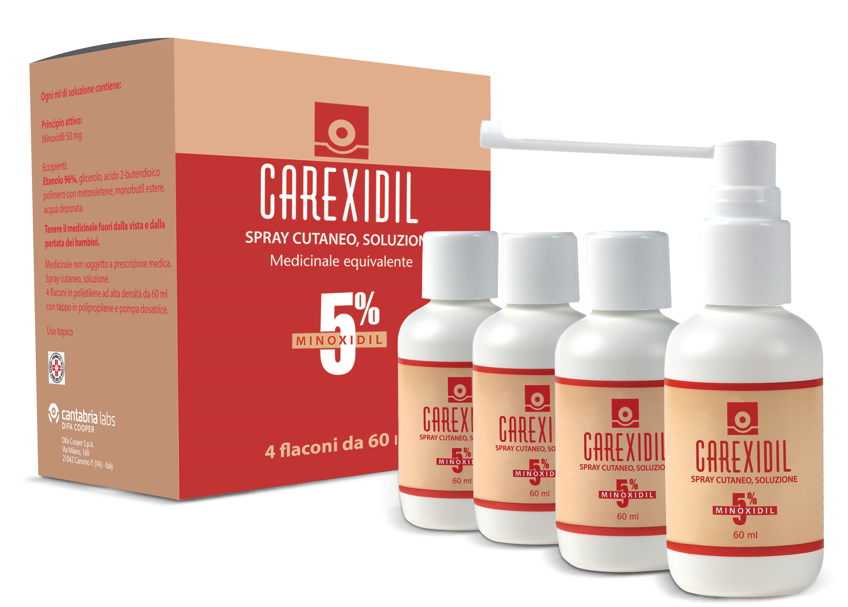 CAREXIDIL*4FL SOLUZ CUT 60ML5% - Speedyfarma.it