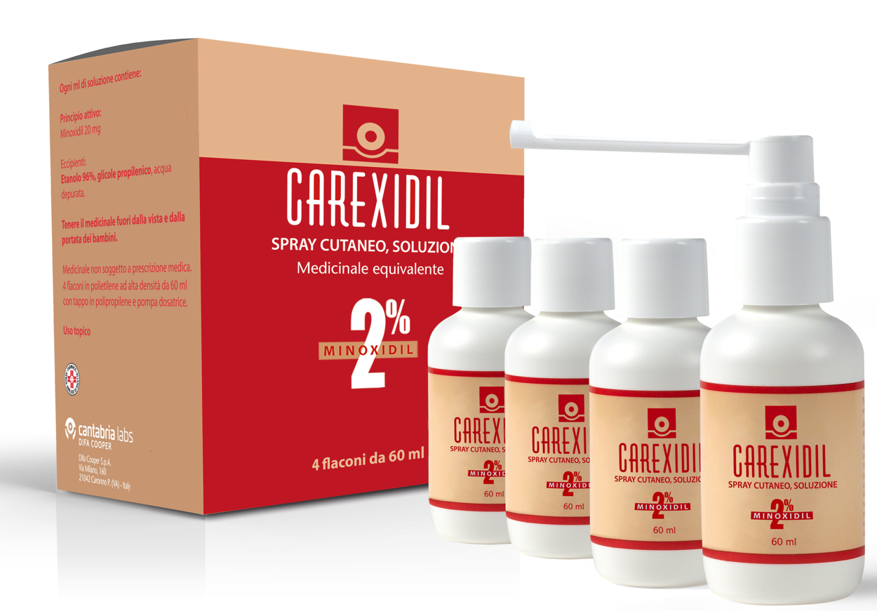 CAREXIDIL*4FL SOLUZ CUT 60ML2% - Speedyfarma.it