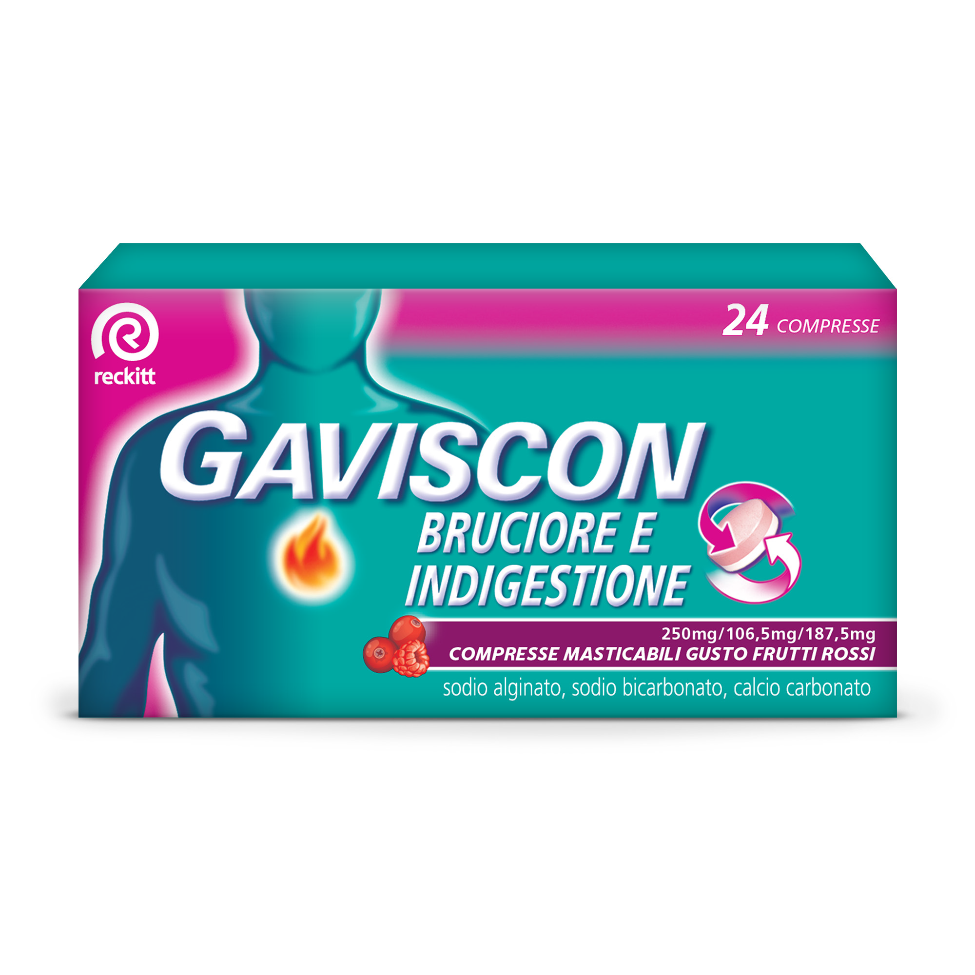 GAVISCON BRUCIORE IND*24CPR FR - Speedyfarma.it