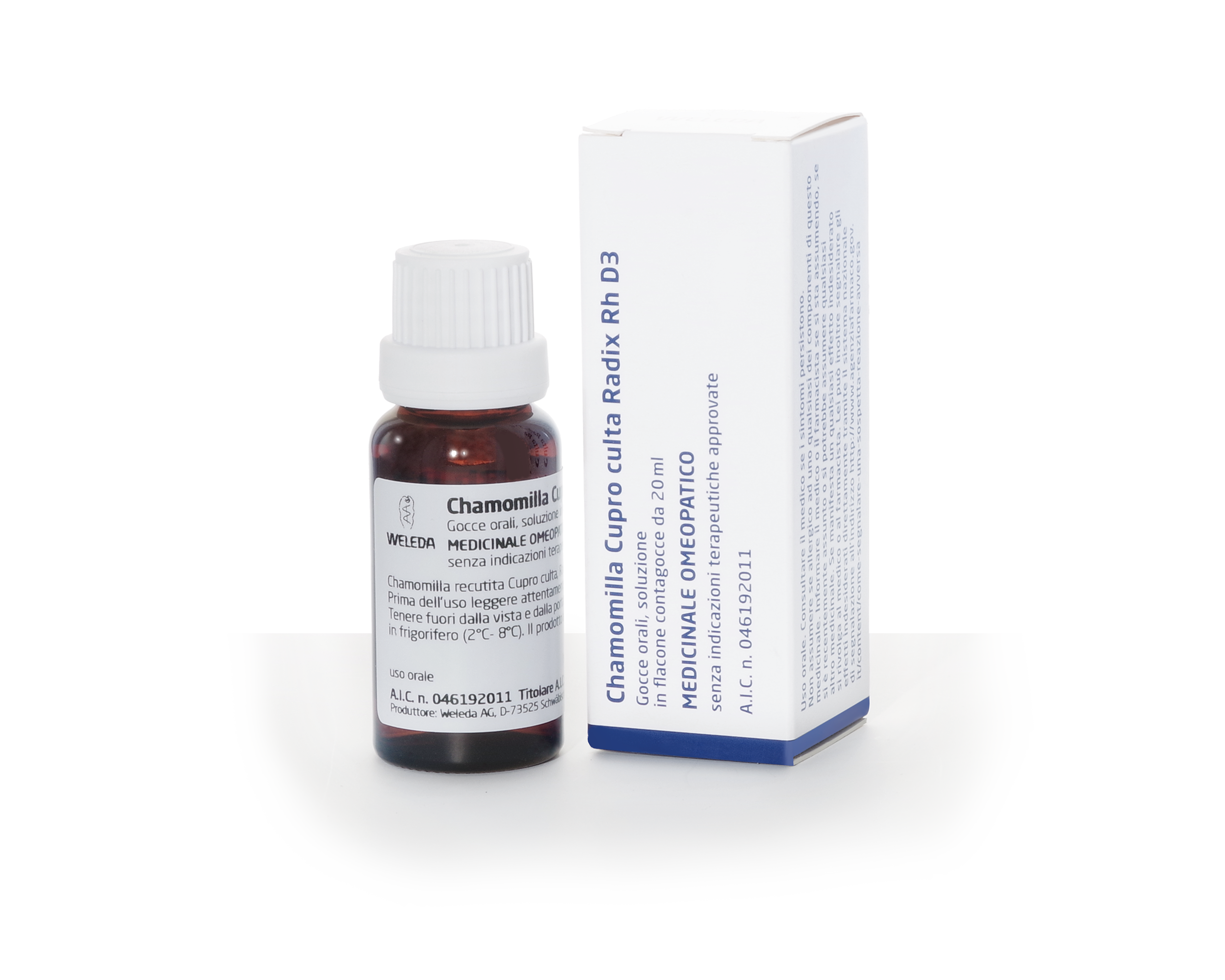 CHAMOMILLA CUPR*3DH 20ML OS - Speedyfarma.it