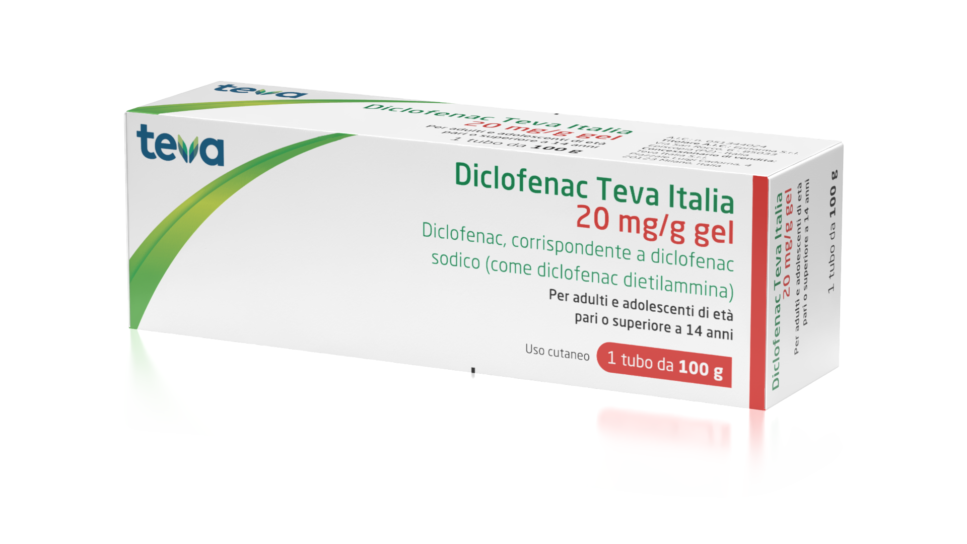 DICLOFENAC TE*GEL 100G 20MG/G - Speedyfarma.it