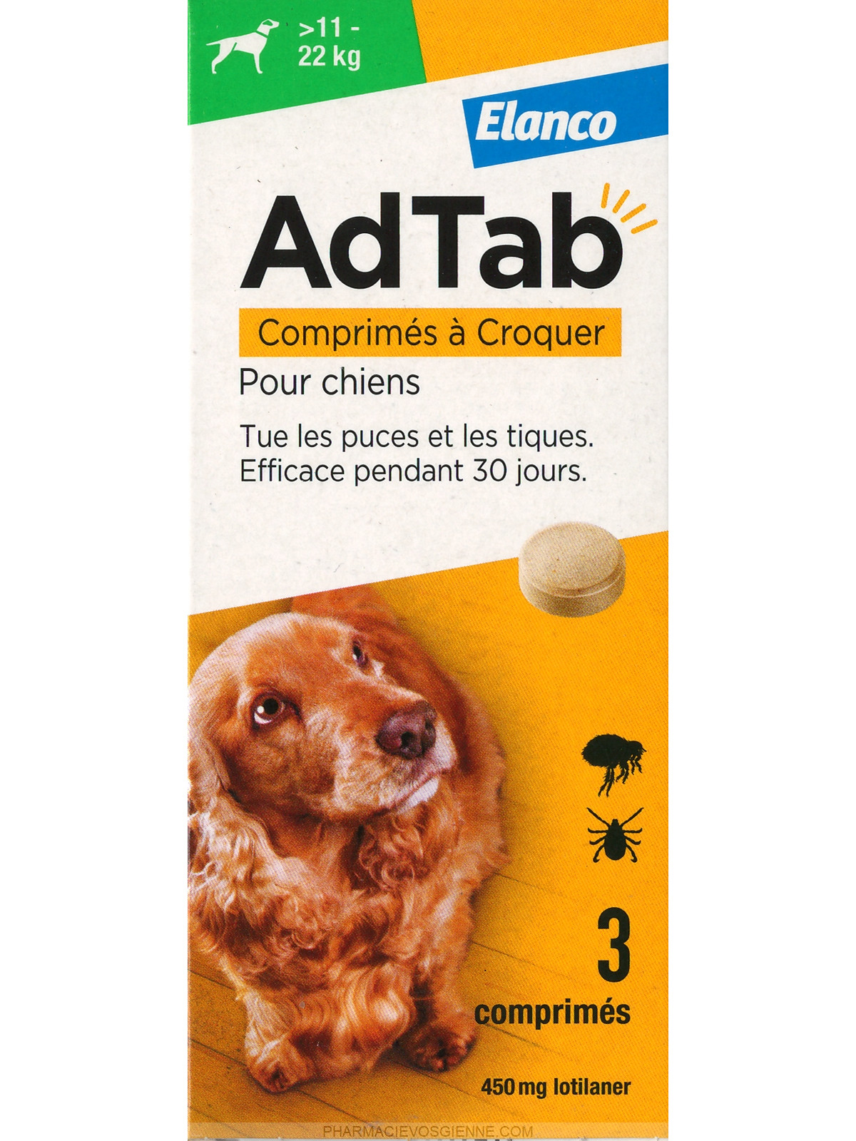 ADTAB*3CPR 450MG CANI 11-22KG - Speedyfarma.it