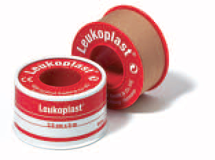 CEROTTO CHIRURGICO PER FISSAGGIO MEDICAZIONI IN ROCCHETTO LEUKOPLAST SUPPORTO VISCOSA COLOR PELLE MASSA ADESIVA CAUCCIU' OSSIDO DI ZINCO 5X500CM MUTUABILE - Speedyfarma.it