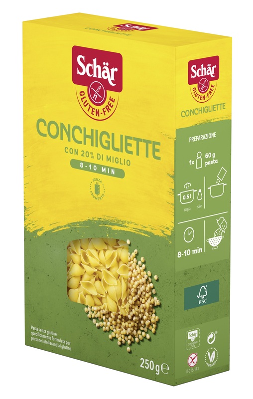 SCHAR CONCHIGLIE 250 G - Speedyfarma.it