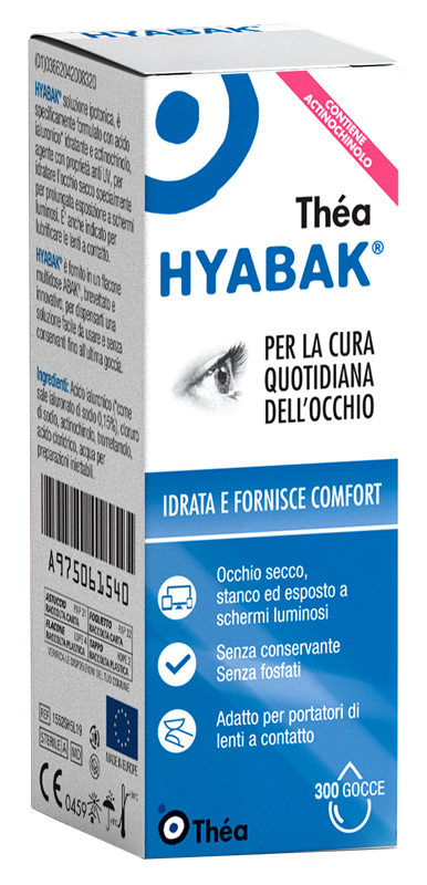 HYABAK SOLUZIONE OFTALMICA 10 ML - Speedyfarma.it