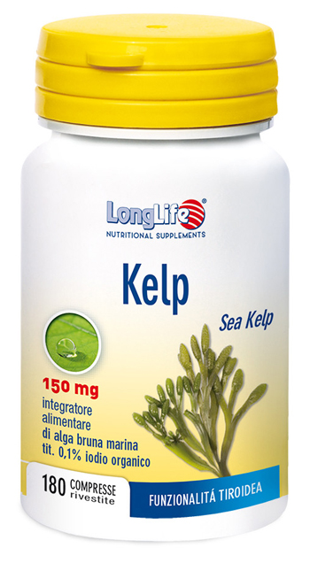 LONGLIFE KELP ALGA BRUNA 180 COMPRESSE - Speedyfarma.it