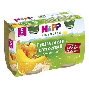 HIPP BIO HIPP BIO OMOGENEIZZATO FRUTTA MISTA CON CEREALI 2X125 G - Speedyfarma.it