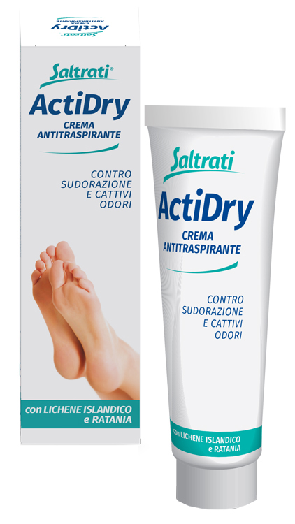 SALTRATI ACTIDRY CREMA ANTITRASPIRANTE 100 ML - Speedyfarma.it