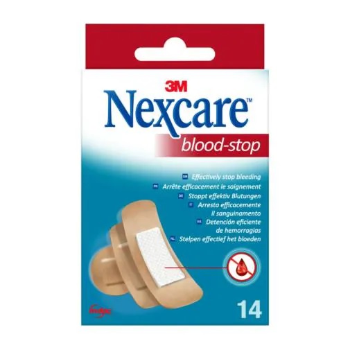 CEROTTO NEXCARE PREPARATO EMOSTATICI NEXCARE BLOOD STOP 14 PEZZI - Speedyfarma.it