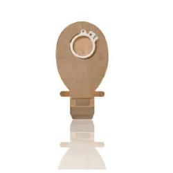 SACCA PER ILEOSTOMIA SISTEMA A 2 PEZZI SENSURA CLICK APERTA RICOPERTA IN TNT FORO 40MM CAPACITA' 420ML 30 PEZZI - Speedyfarma.it