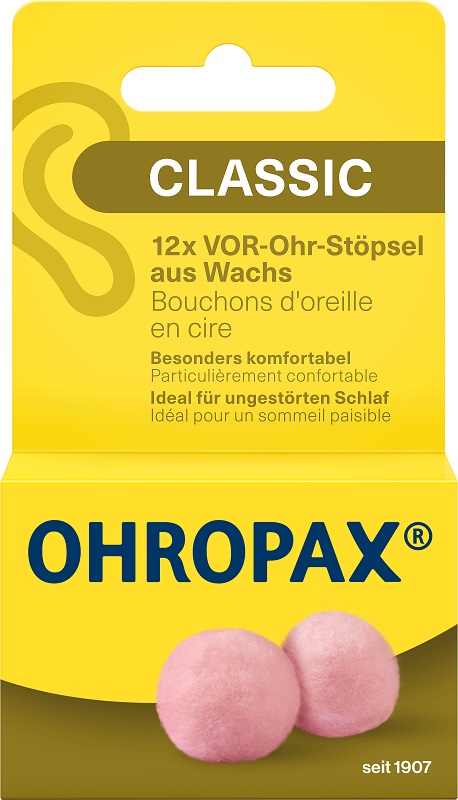 TAPPO AURICOLARE OHROPAX CERA 12 PEZZI - Speedyfarma.it