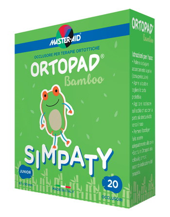 CEROTTO OCULARE PER ORTOTTICA ORTOPAD SIMPATY JUNIOR 5X6,7 20 PEZZI - Speedyfarma.it