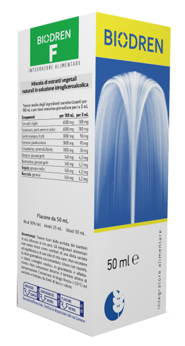 BIODREN F 50 ML SOLUZIONE IDROALCOLICA - Speedyfarma.it
