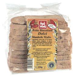 FETTE BISCOTTATE DOLCI MANDORLA MALTO 250 G - Speedyfarma.it