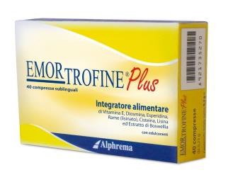 EMORTROFINE PLUS 40 COMPRESSE SUBLINGUALI - Speedyfarma.it