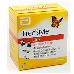 STRISCE MISURAZIONE GLICEMIA FREESTYLE LITE 25 PEZZI - Speedyfarma.it