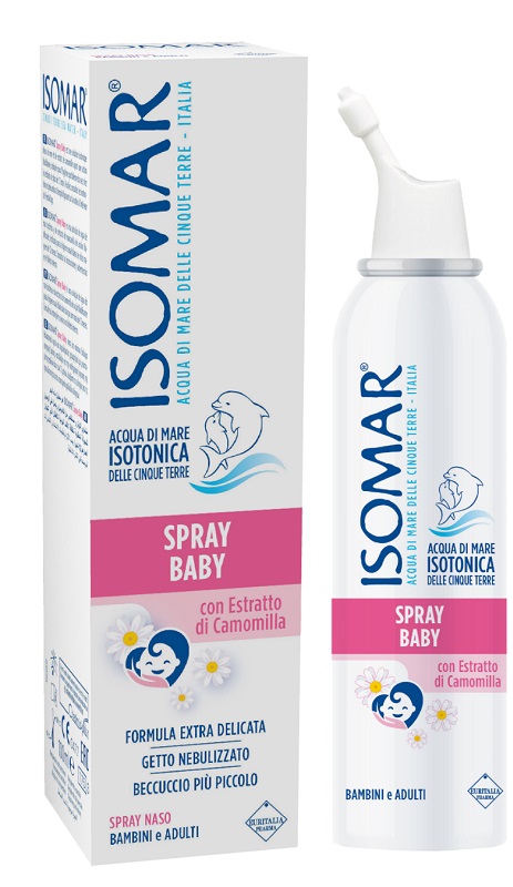 ISOMAR SPRAY BABY CON CAMOMILLA 100 ML - Speedyfarma.it