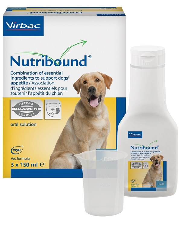 NUTRIBOUND SOLUZIONE ORALE APPETIBILE PER CANE 3 FLACONI DA 150 ML - Speedyfarma.it
