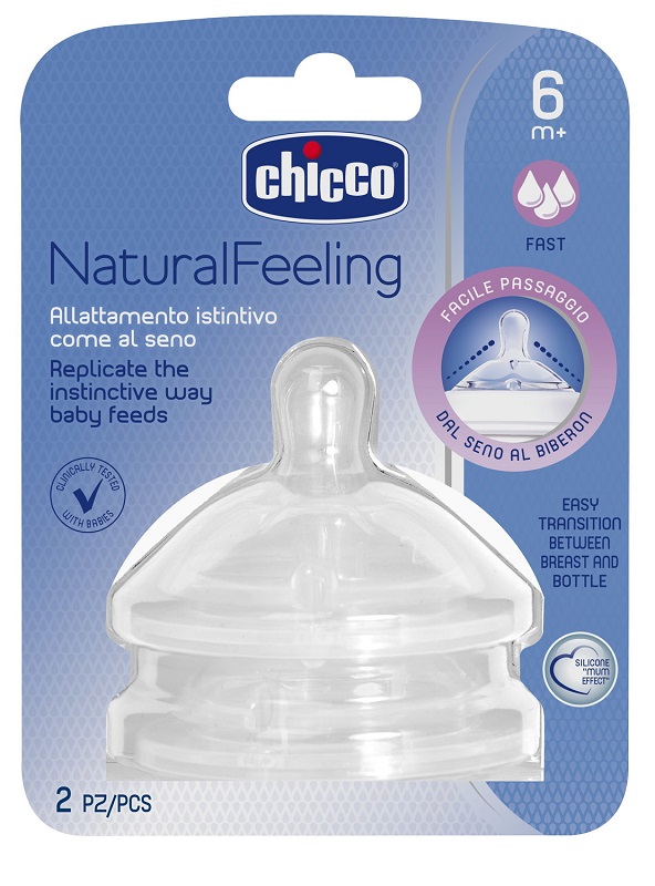 CHICCO TETTARELLA STEPUP NEW 6M+ FLUSSO VELOCE - Speedyfarma.it