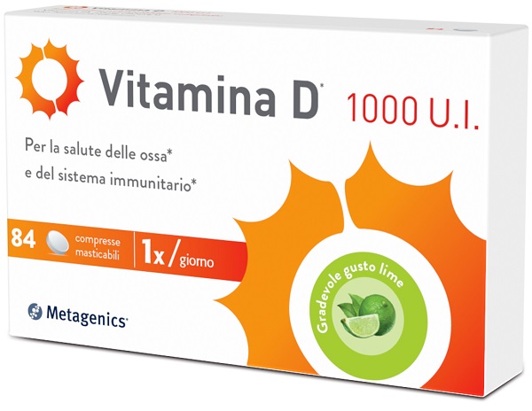VITAMINA D 1000 UI 84 COMPRESSE MASTICABILI - Speedyfarma.it