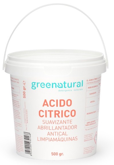 GREENATURAL ACIDO CITRICO 500 G - Speedyfarma.it