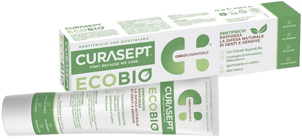 CURASEPT PHARMADENT ECOBIO DENTIFRICIO 75 ML - Speedyfarma.it
