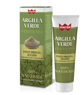 WINTER ARGILLA VERDE VENTILATA PRONTA ALL'USO 250 ML - Speedyfarma.it