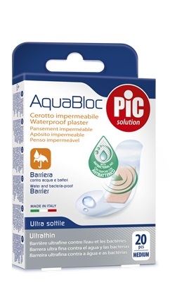 CEROTTO PIC AQUABLOC 19X72MM ANTIBATTERICO 20 PEZZI - Speedyfarma.it