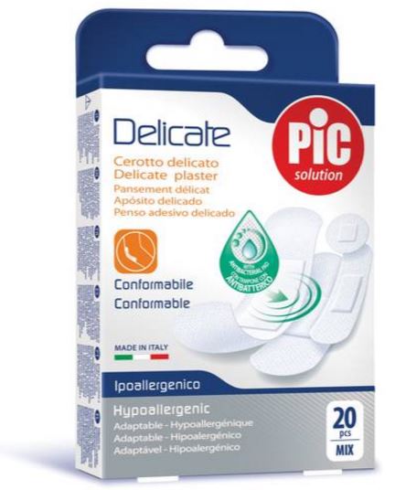 CEROTTO PIC DELICATE MIX 20 CEROTTI ANTIBATTERICO - Speedyfarma.it